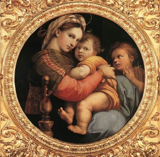 Madonna della Seggiola by Raffaello